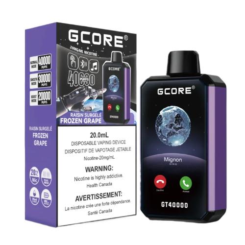Gcore GT 40K 40000 Puffs - Frozen Grape