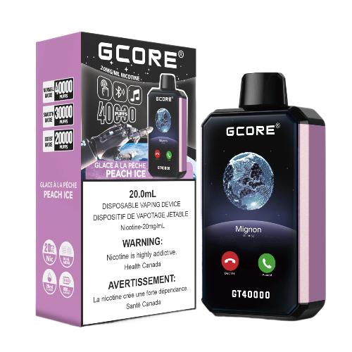 Gcore GT 40K 40000 Puffs - Peach Ice