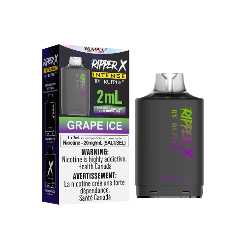 RUFPUF Ripper X Intense 50K Puffs Pods - Grape Ice