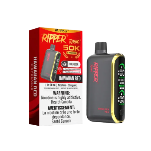 Ripper Turbo 3 50K Puffs - Hawaiian Red