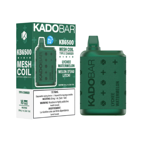 KADO BAR Intense 6500 Puffs - Lychee Watermelon