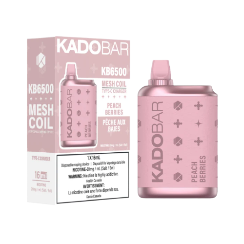 KADO BAR Intense 6500 Puffs - Peach Berries