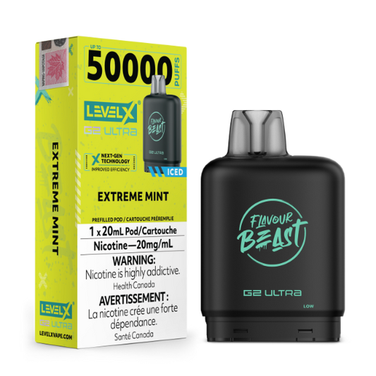 Flavour Beast Level X G2 Ultra 50K Puffs Pods