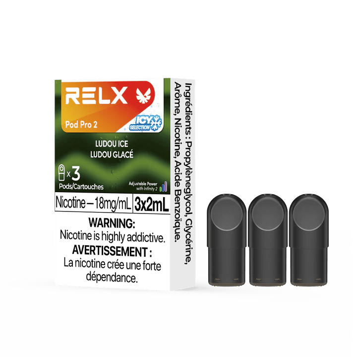 RELX Pod Pro 2 (3 Pods per Pack) - Ludou Ice