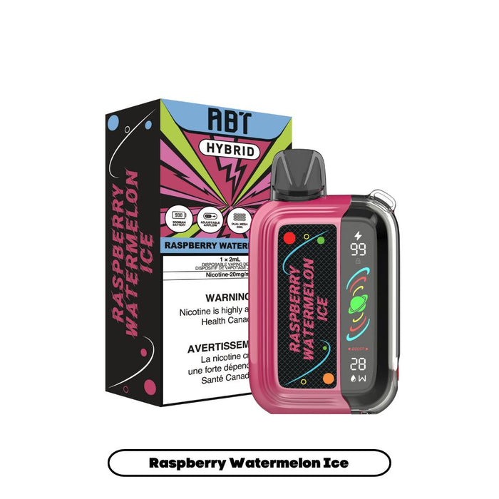 ABT Hybrid (G Prime G32) 32K Puffs - Raspberry Watermelon Ice