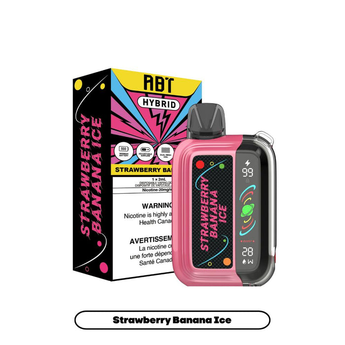 ABT Hybrid (G Prime G32) 32K Puffs - Strawberry Banana Ice