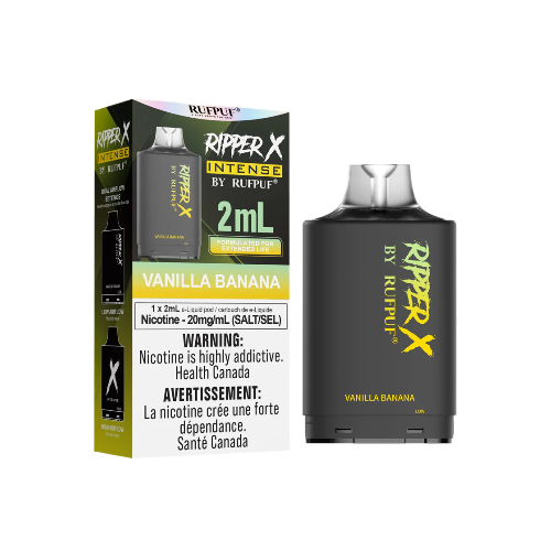 RUFPUF Ripper X Intense 50K Puffs Pods - Vanilla Banana
