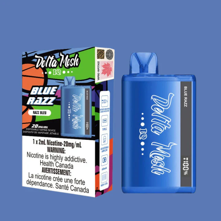 Delta Mesh IQ 10000 10K Puffs  - Blue Razz