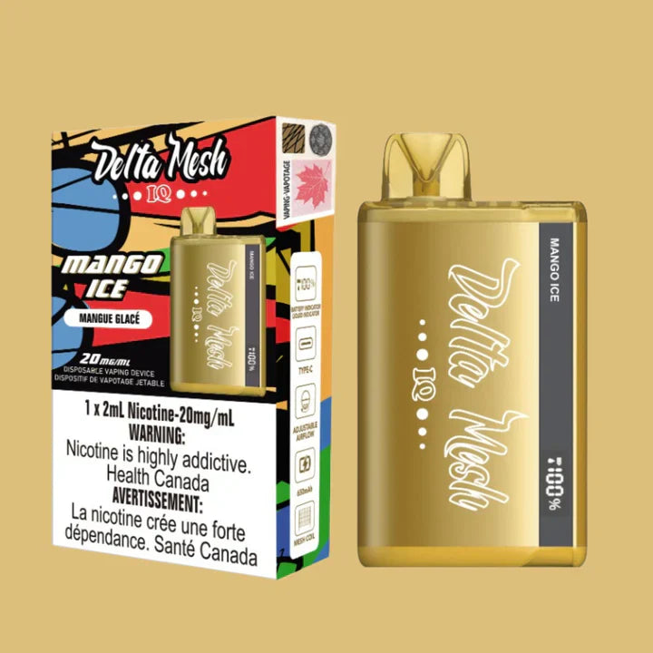 Delta Mesh IQ 10000 10K Puffs  - Mango Ice