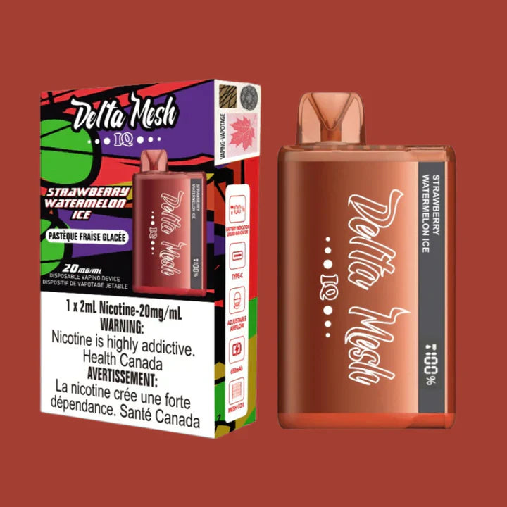 Delta Mesh IQ 10000 10K Puffs  - Strawberry Watermelon Ice