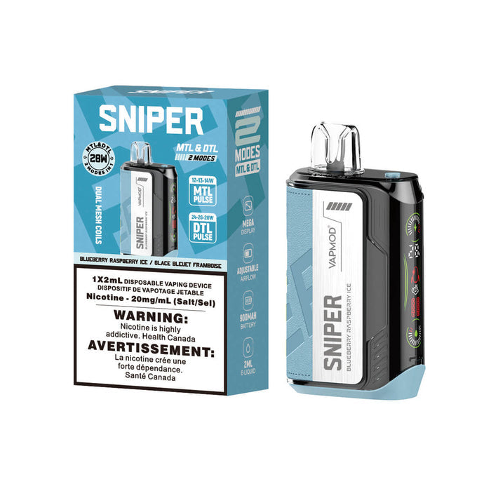 Sniper 20000 20K Puffs - Blueberry Raspberry Ice