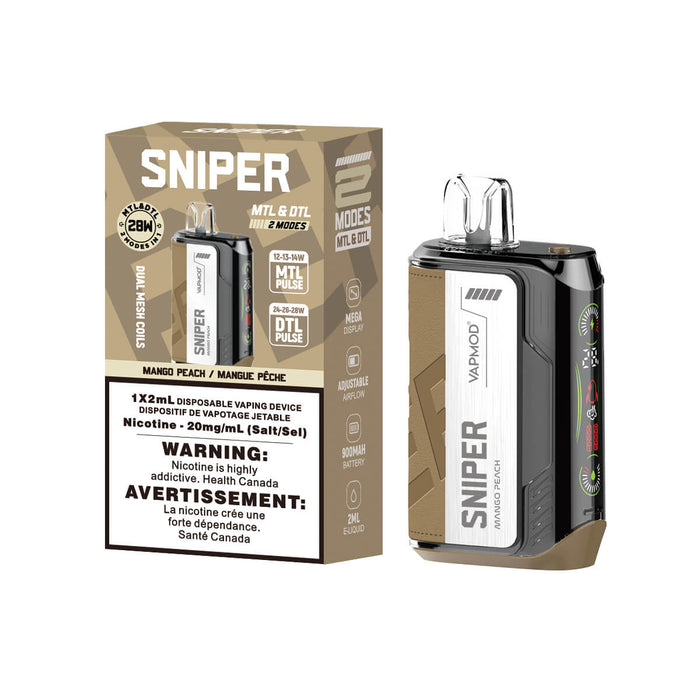 Sniper 20000 20K Puffs - Mango Peach