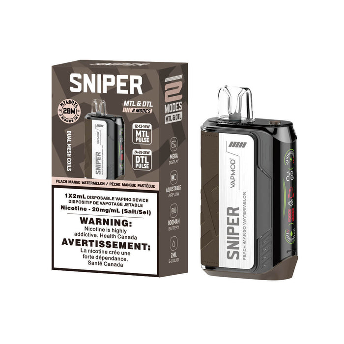 Sniper 20000 20K Puffs - Peach Mango Watermelon