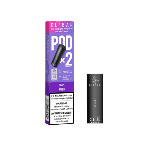 Elf Bar 4In1 Pods 2Pods - Grape