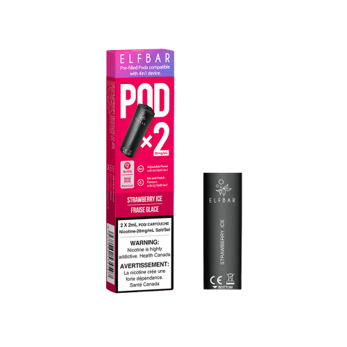 Elf Bar 4In1 Pods 2Pods - Strawberry Ice