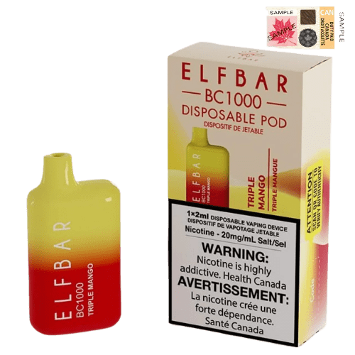 Elf Bar BC1000 Disposable Vape - Triple Mango