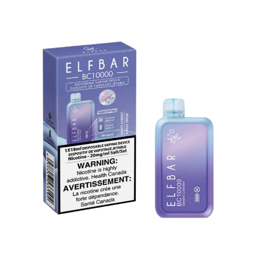 Elf Bar BC10000 (10K) Puffs - Grape Cherry