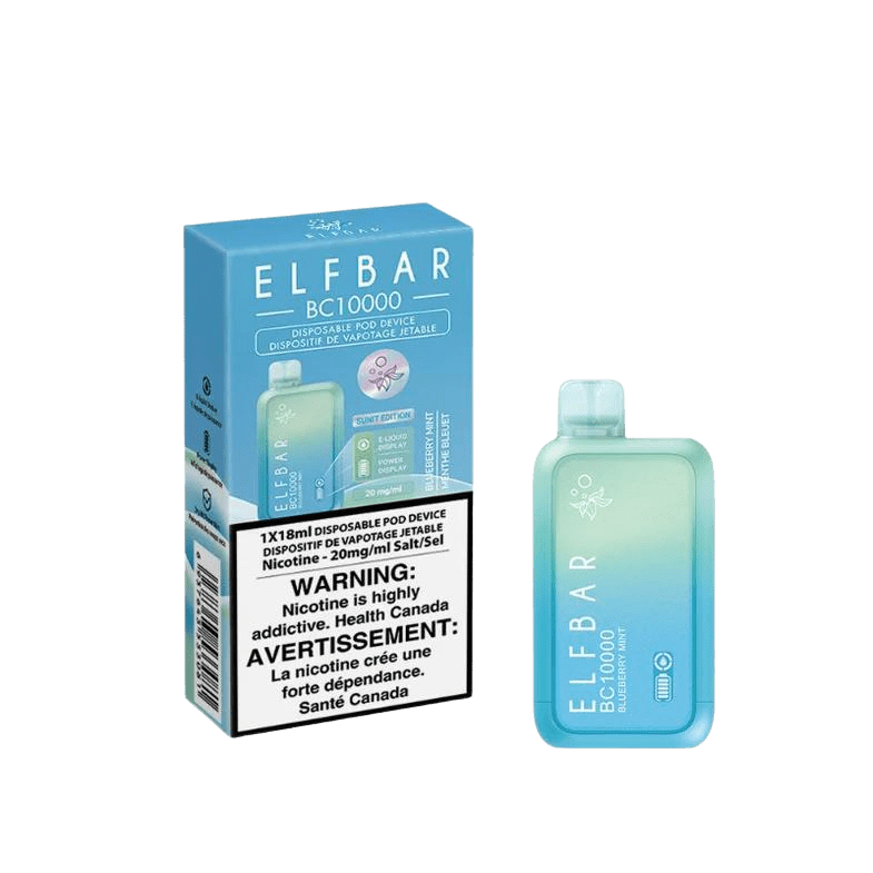 Elf Bar BC10000 (10K) Puffs - Blueberry Mint
