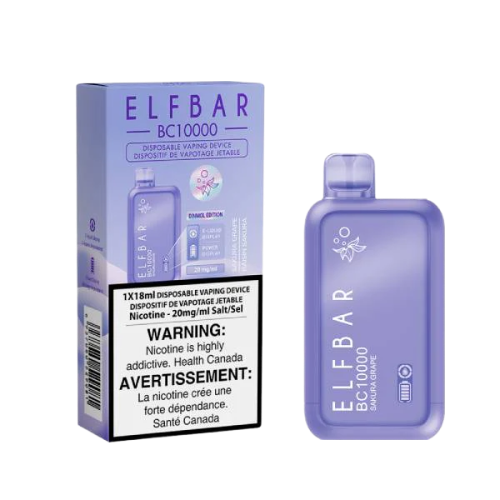 Elf Bar BC10000 (10K) Puffs - Sakura Grape