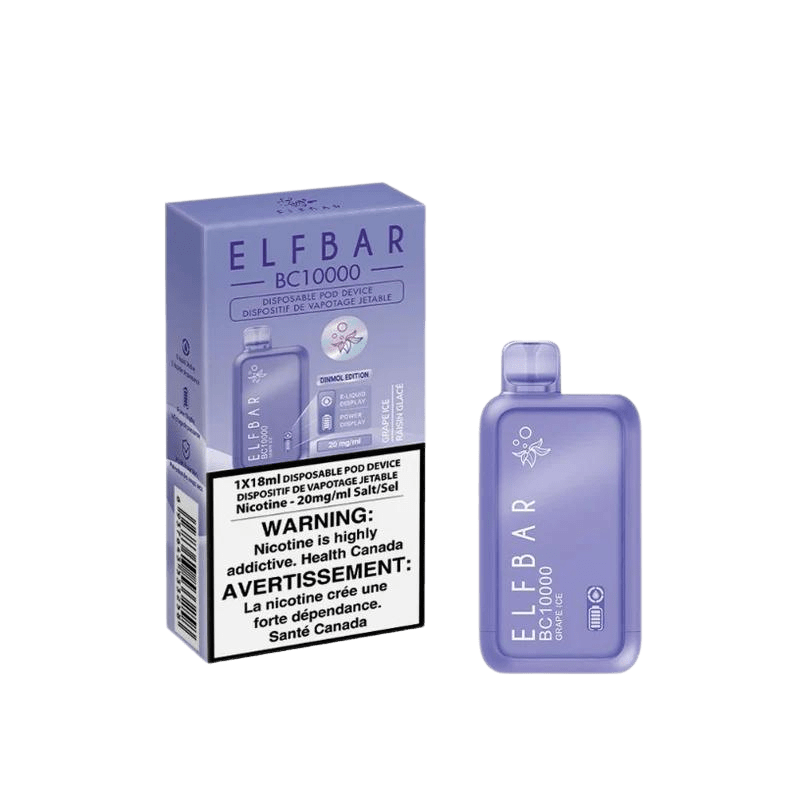Elf Bar BC10000 (10K) Puffs - Grape Ice