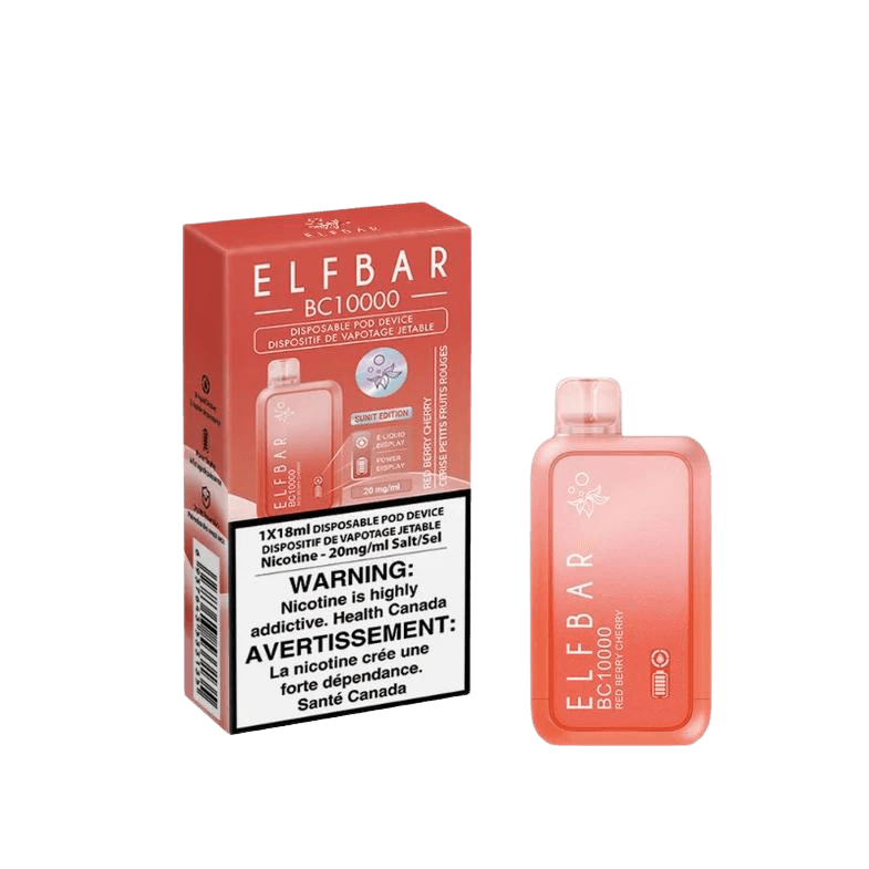 Elf Bar BC10000 (10K) Puffs - Red Berry Cherry