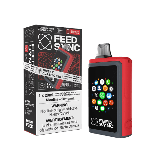 FEED SYNC 25k 25000 Puffs - Brisky Classic Red