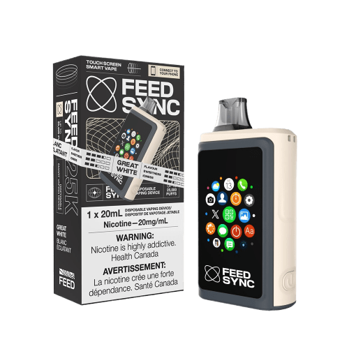 FEED SYNC 25k 25000 Puffs - Great White
