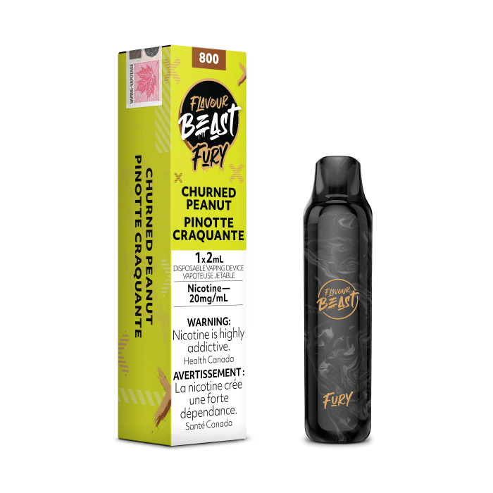 Flavour Beast Fury 800 Puffs - Churned Peanut