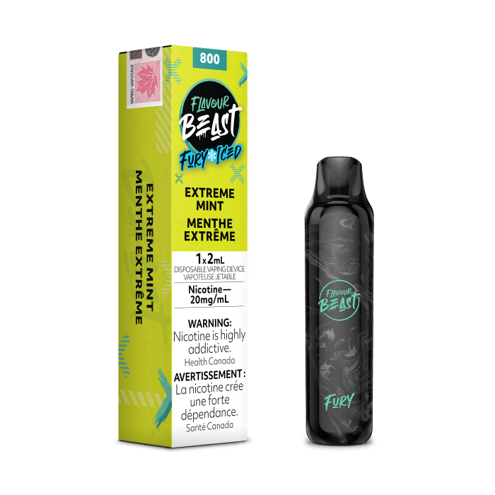 Flavour Beast Fury 800 Puffs - Extreme Mint Iced