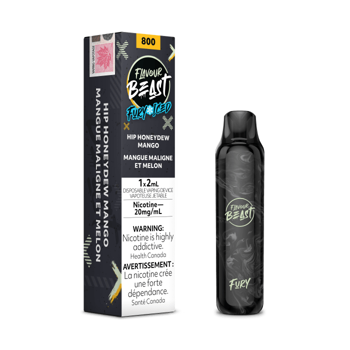 Flavour Beast Fury 800 Puffs - Hip Honey Dew Mango Iced