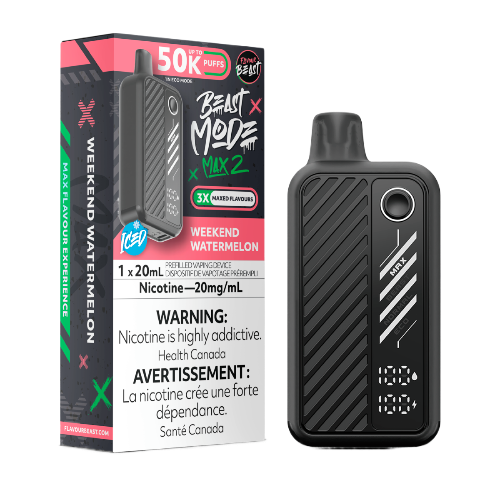 Flavour Beast Beast Mode Max 2 50K Puffs - Weekend Watermelon Iced