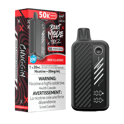 Flavour Beast Beast Mode Max 2 50K Puffs - Red Classic Iced