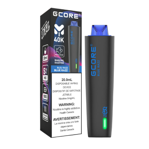 GCORE Hookah 40K Puffs Freebase - Blue Razz