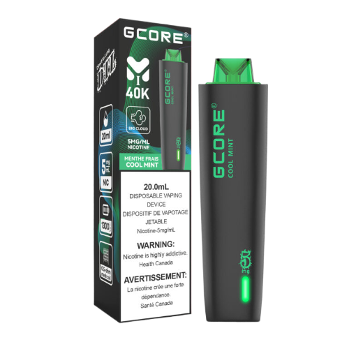 GCORE Hookah 40K Puffs Freebase - Cool Mint