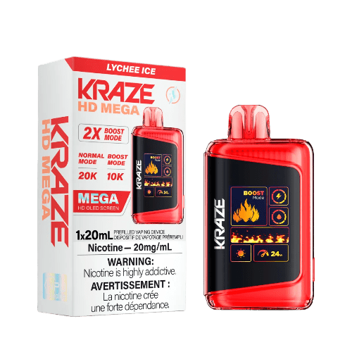 Kraze HD Mega 20K - Lychee Ice