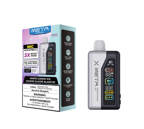 Meta Nicflex ChillFlex 40k 40000 Puffs - White Gummy Ice