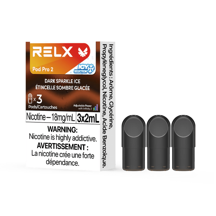 RELX Pod Pro 2 (3 Pods per Pack) - Dark Sparkle Ice