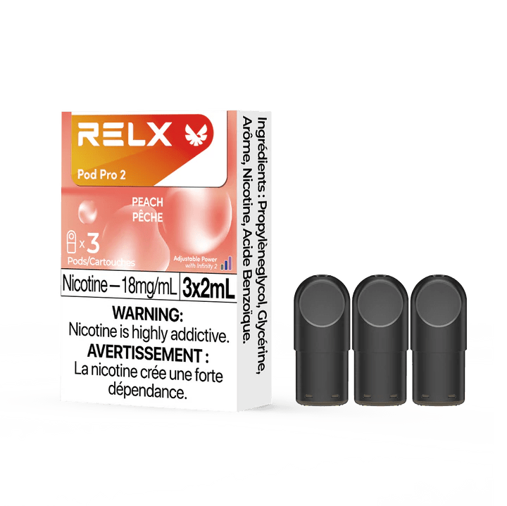 RELX Pod Pro 2 (3 Pods per Pack) - Peach