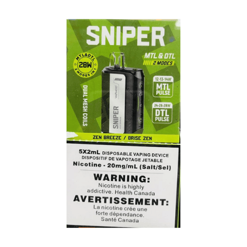 Sniper 20000 20K Puffs - Zen Breeze