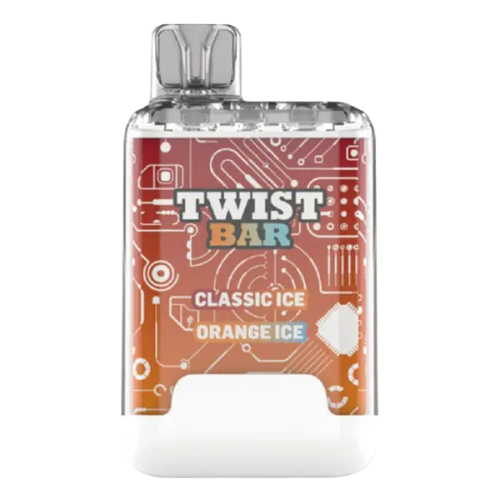 Twist Bar (Dual Pod) 10000 Puffs - Classic Ice/Orange Ice