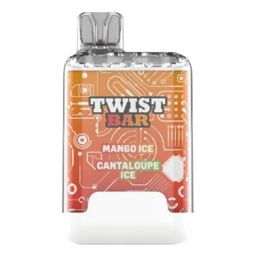 Twist Bar (Dual Pod) 10000 Puffs - Mango Ice/Cantaloupe Ice