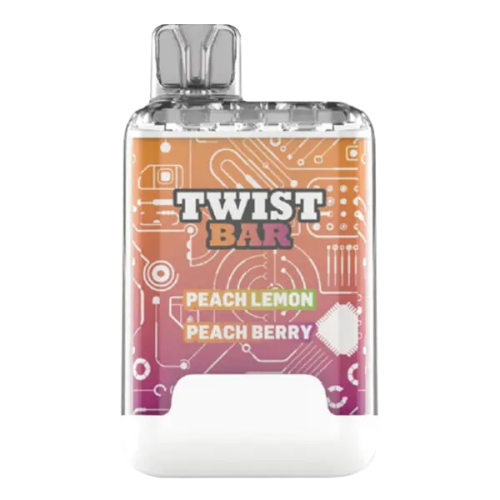 Twist Bar (Dual Pod) 10000 Puffs - Peach Lemon/Peach Berry