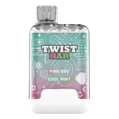 Twist Bar (Dual Pod) 10000 Puffs - Pink BBG/Cool Mint