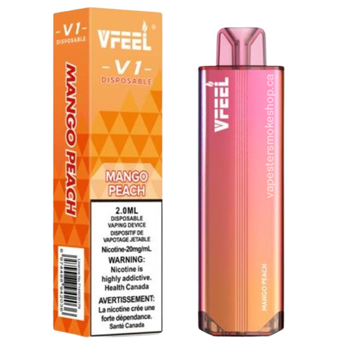 Vfeel V1 6000 Puffs - Mango Peach