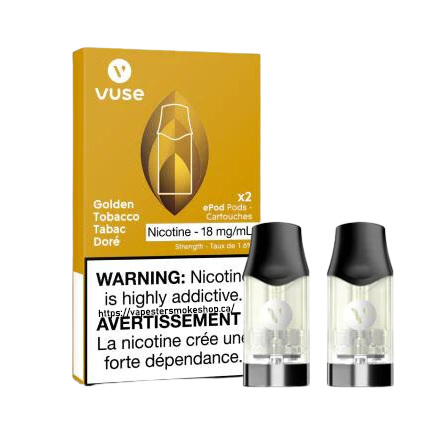 Vuse Pods - Golden Tobacco